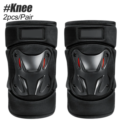 Premium CE-Level 2 Motorcycle Armor Inserts – Impact-Absorbing Back, Shoulder & Elbow Protector Set for Riding Jackets
